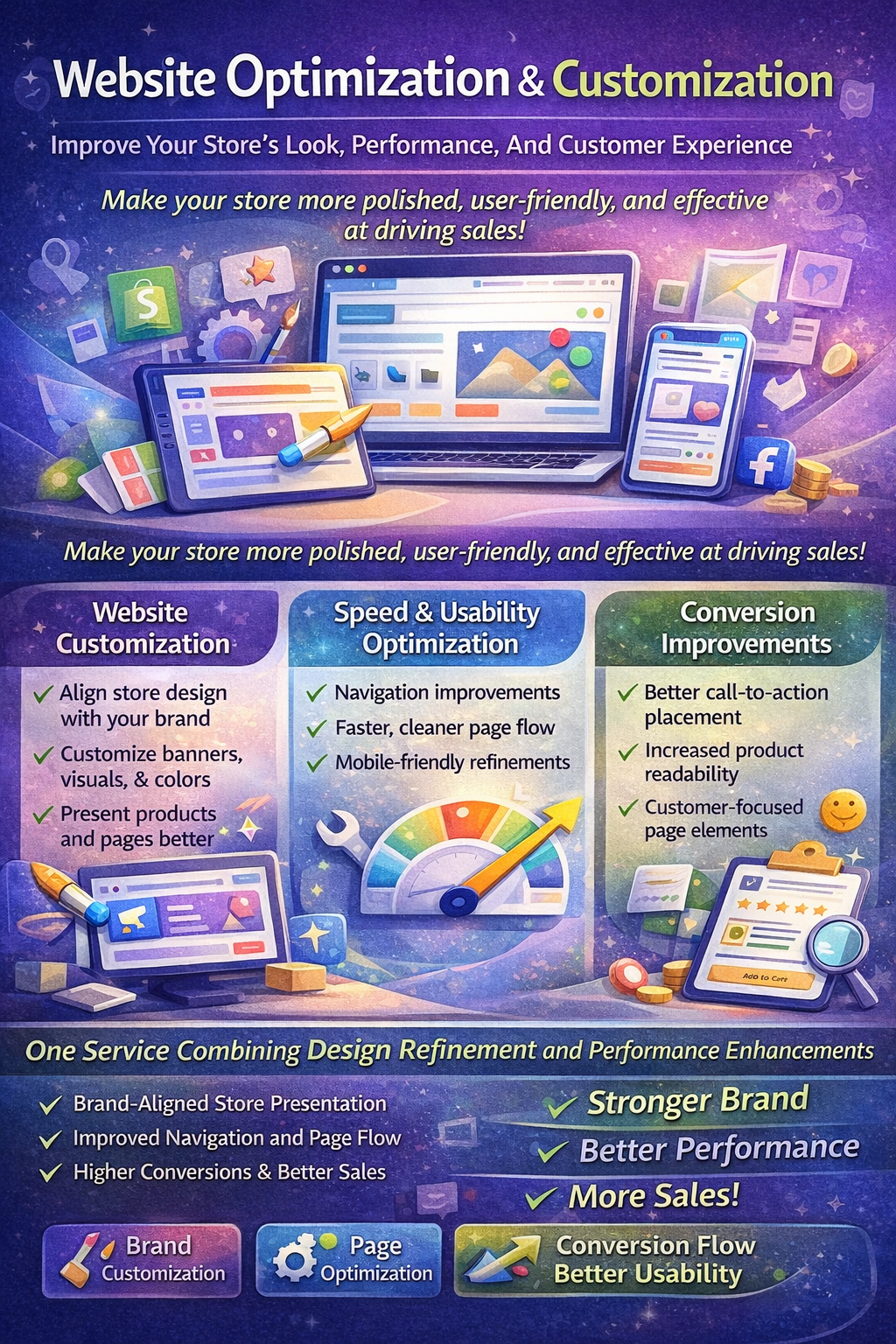 One Time Website Optimization